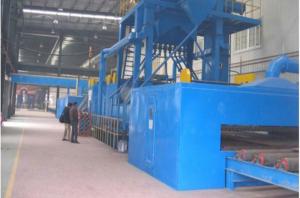 Steel pretreatment line